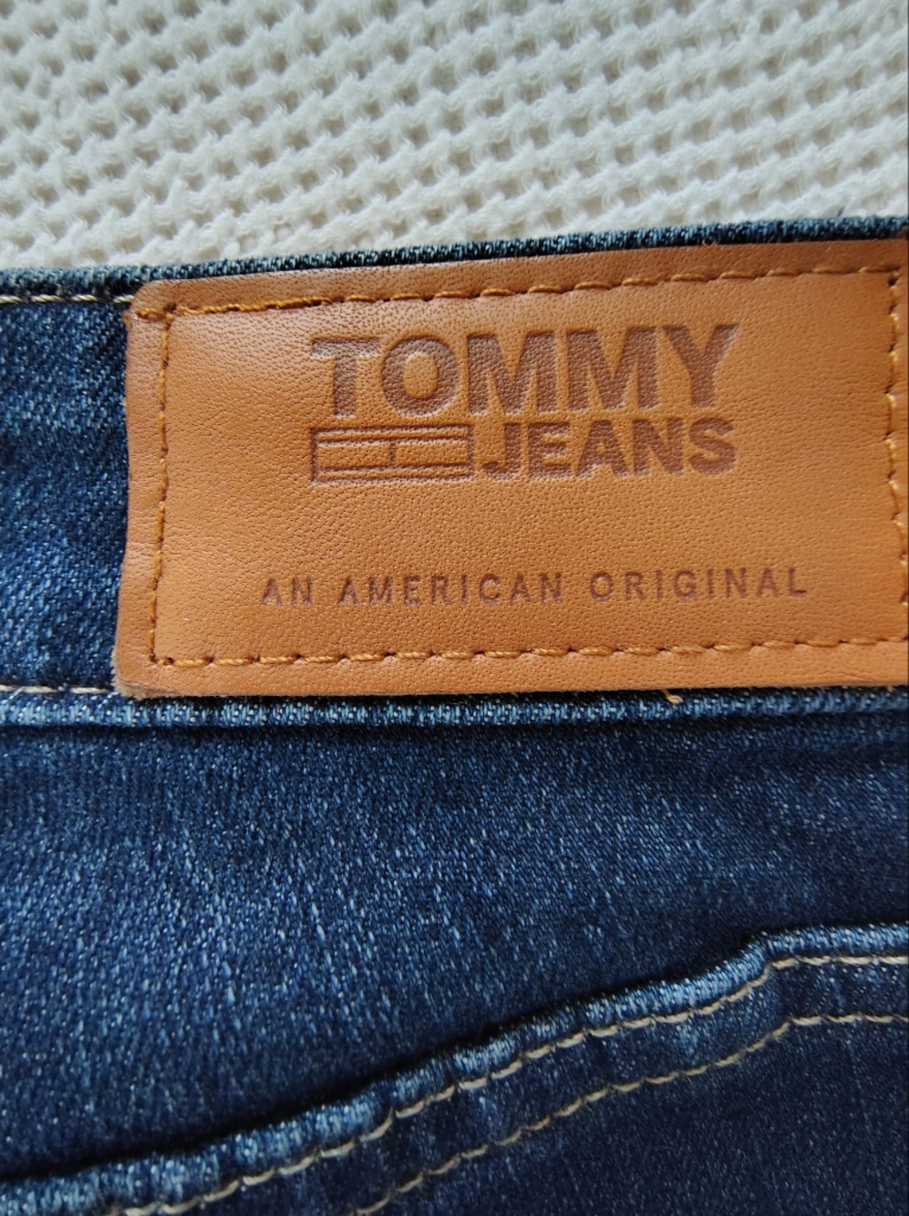 Tommy Dark Blue Women’s Skinny Jeans Size W 4/27 - Picture 10 of 13